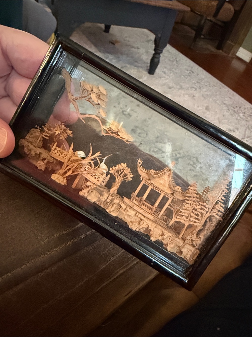 Vtg Chinese Diorama